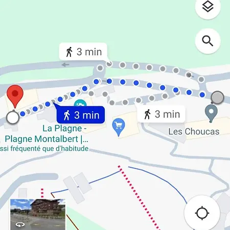 442 Au Pied Des Pistes شقة لا بلاني