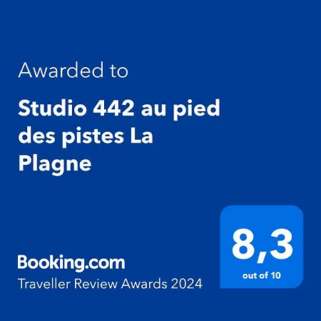 Apartment 442 Au Pied Des Pistes La Plagne
